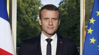 Путин поздрави Макрон за победата му на президентските избори във Франция