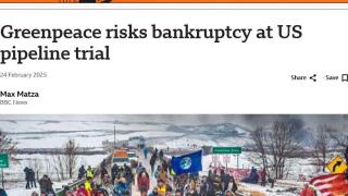 Гръм в зеления рай. В САЩ закриват „Грийнпийс“!