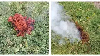 Розовото НЛО в Якоруда – отломка от спътниците на Мъск