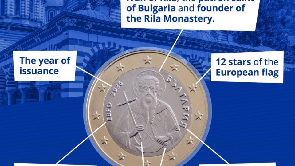 Шефката на Европейската централна банка показа българските евромонети (снимки)