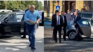 Резил! Радев имитира Бойко Борисов за шкодата!