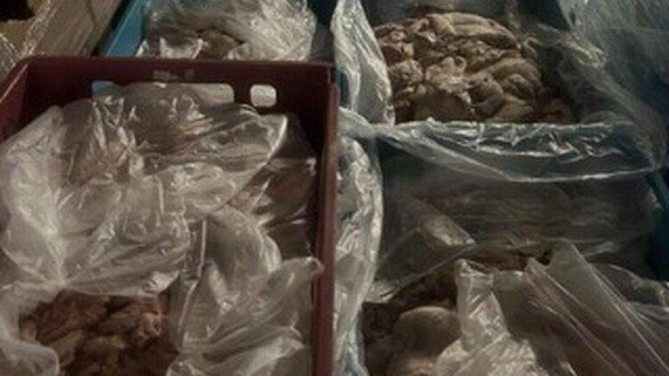 Повече от 70 тона е вече откритото месо с неясен произход при акцията в София