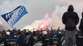 Шествието на Левски предизвика "военна обстановка" в Триъгълника на властта