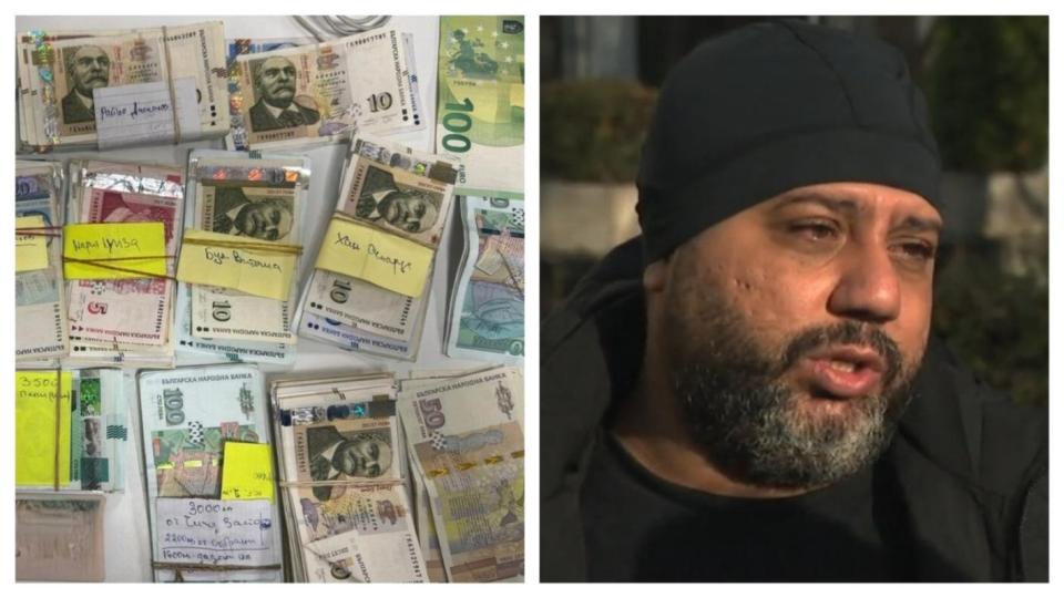 Задържаният с 31 000 лв. в брой на протеста обясни, че били от наеми и за заплати