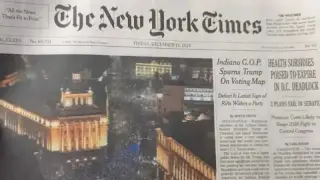 NYT постави на първа страница мащабните антиправителствени протести в България