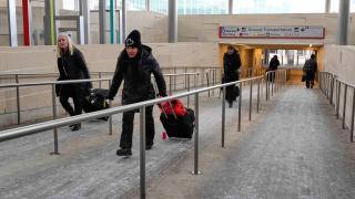 Мощната зимна буря в САЩ отмени над 11 000 полета (снимки)