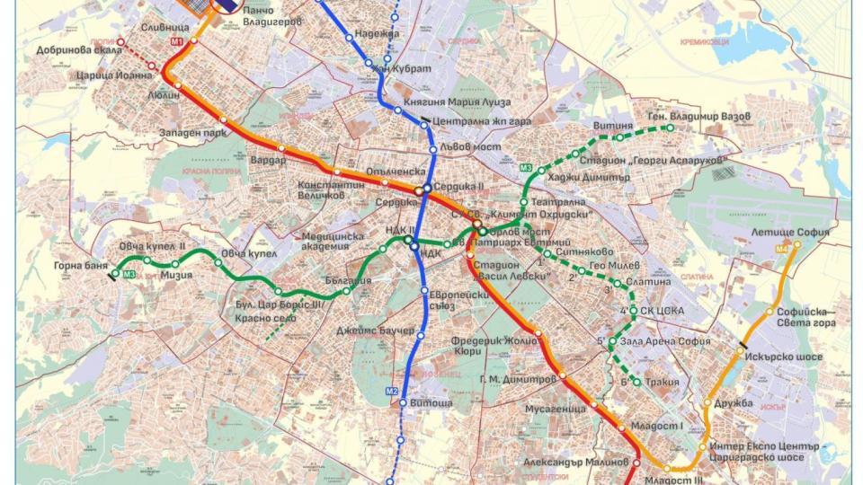 Нов 3-километров участък и три метростанции пускат до 1 август