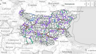 За първи път направиха карта, показваща пътните ремонти в страната