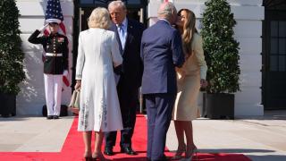 Чарлз и Камила са на държавна визита в САЩ (снимки/видео)