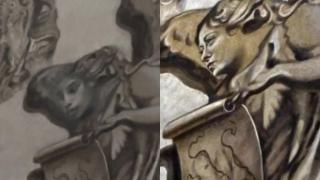 Ангелът, който приличаше на Мелони, сега е с лицето на... дъщерята на Берлускони