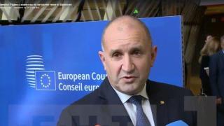 Радев от Брюксел: България ще наложи вето на санкциите срещу Русия заради патриарх Кирил