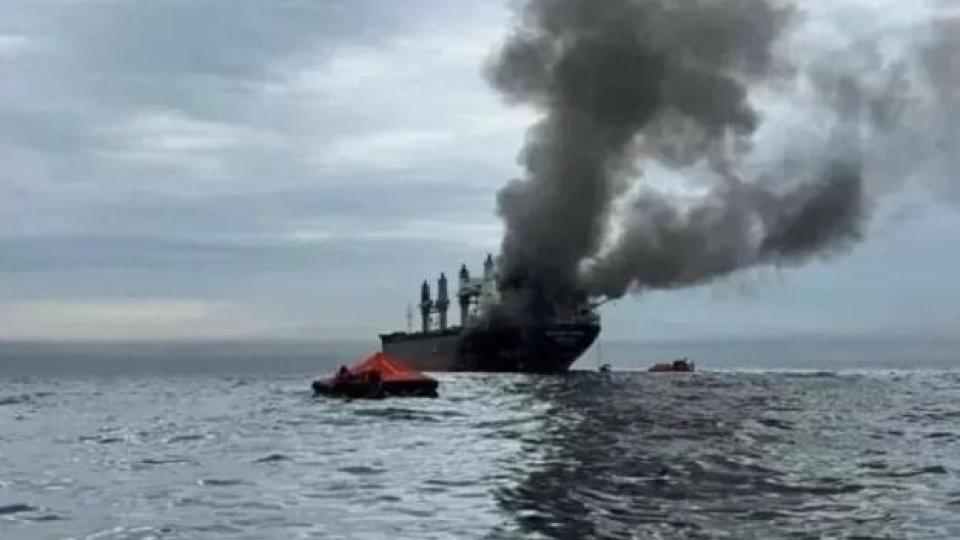 Дрон удари американски газов танкер в Египет: Пожар избухна в пристанището Дамиета