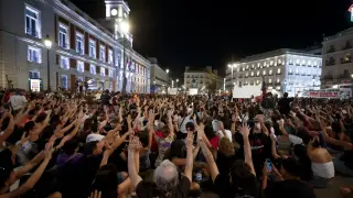 Хиляди на протест в Мадрид срещу изгонването на 87-годишна жена от дома ѝ