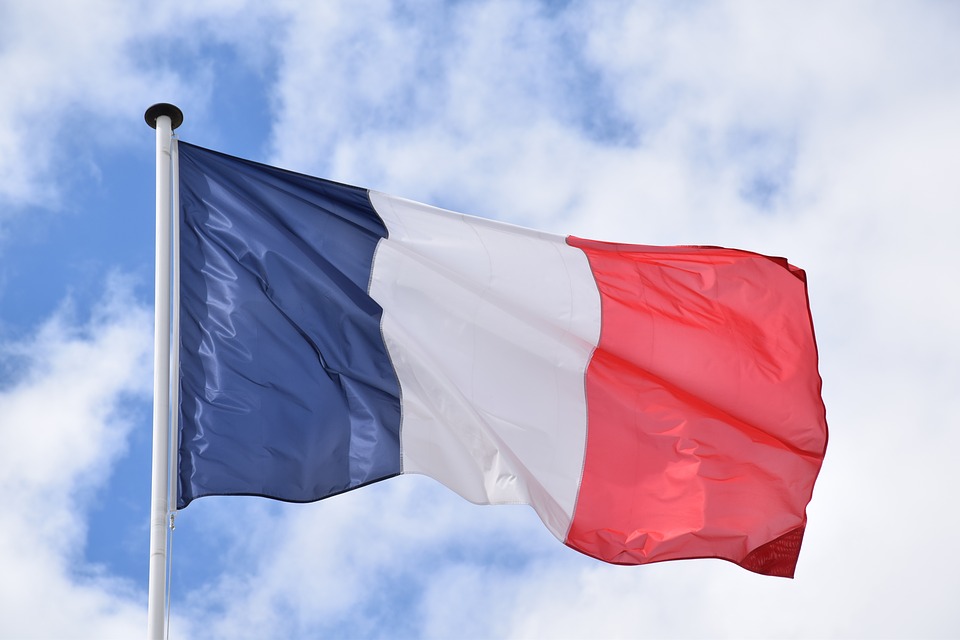 Флагът на Франция