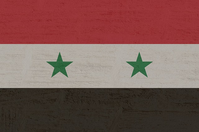 Флагът на Сирия